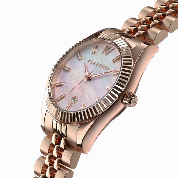 EMPRESS PETITE - ROSE GOLD WHITE PEARL